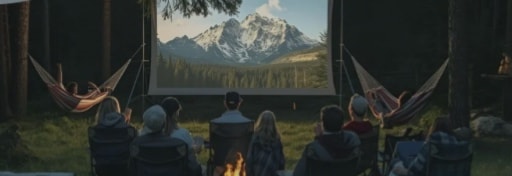 Short Hike and Outdoor Cinema